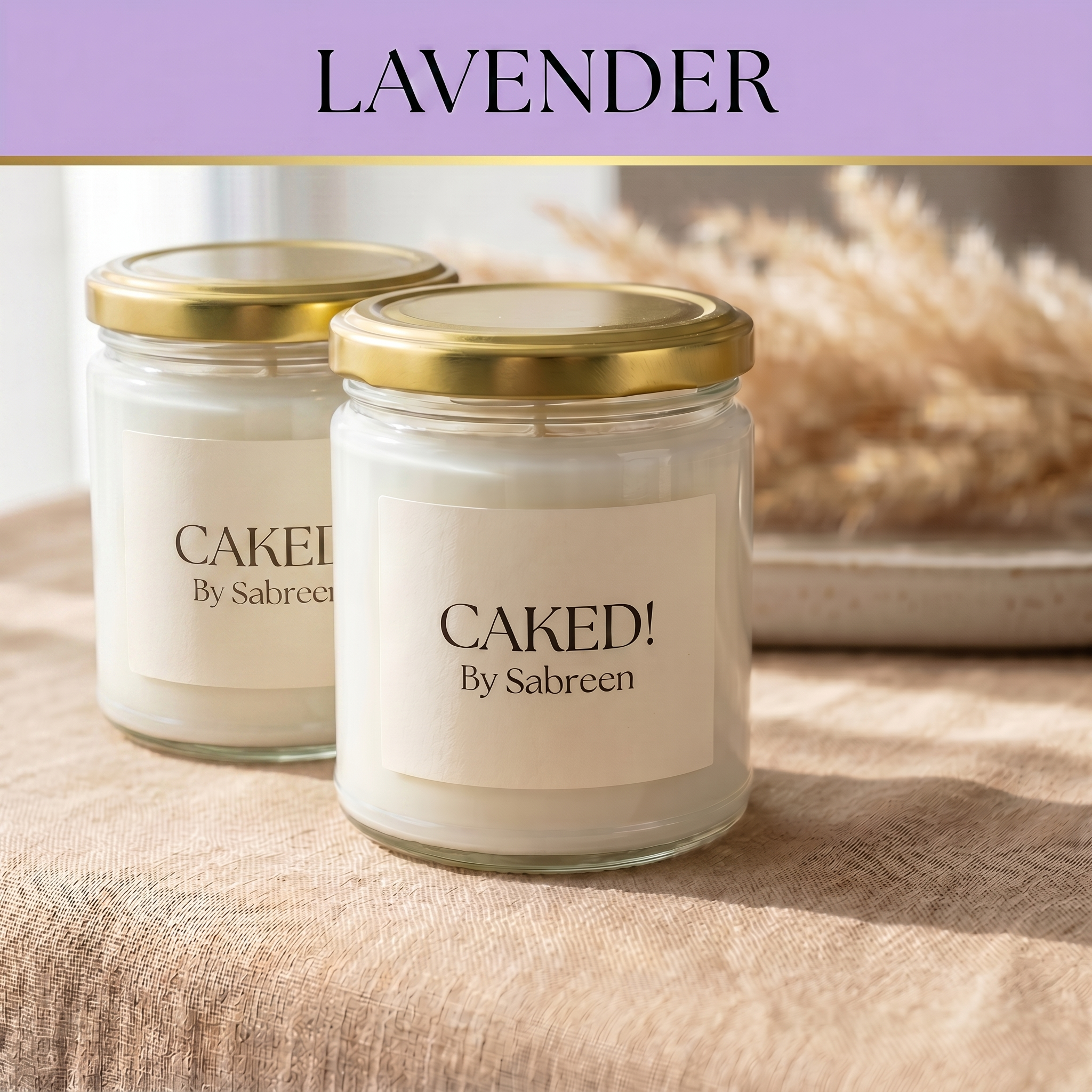 Candle Duo, Lavender