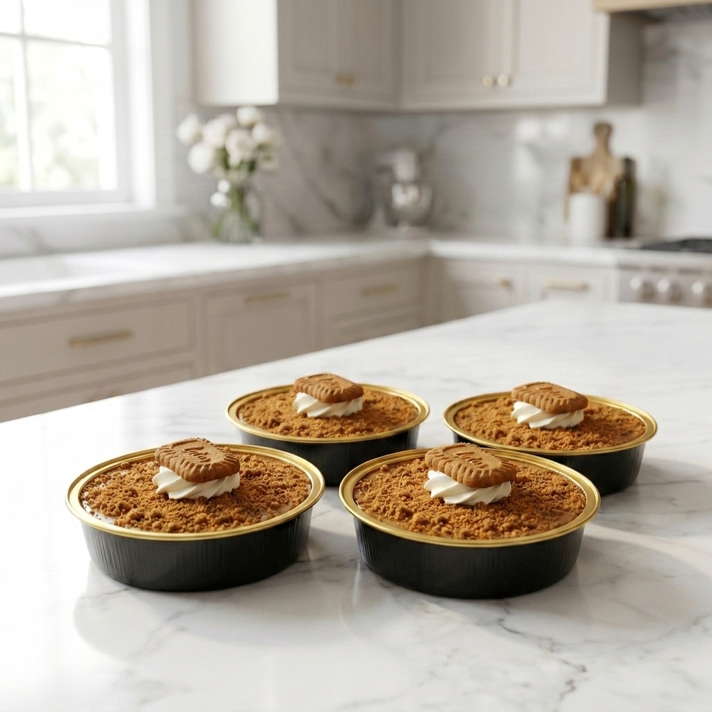 Viral Biscoff Milk Cakes, 4-pack